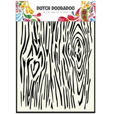 Dutch DooBaDoo Stencil - Woodgrain